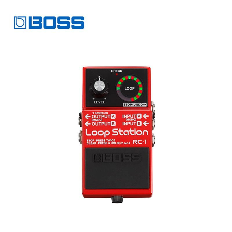 BOSS RC-1 Loop Stompbox Профессиональная сценическая басовая мини-фразовая вокальная драм-машина  #1