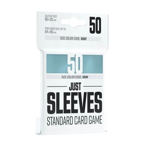 Протекторы для карт Gamegenic Just Sleeves Clear (50) #1