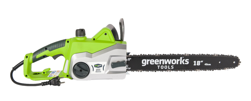 Цепная пила электрическая Greenworks GCS2046, 2000 Вт, 45 см #1