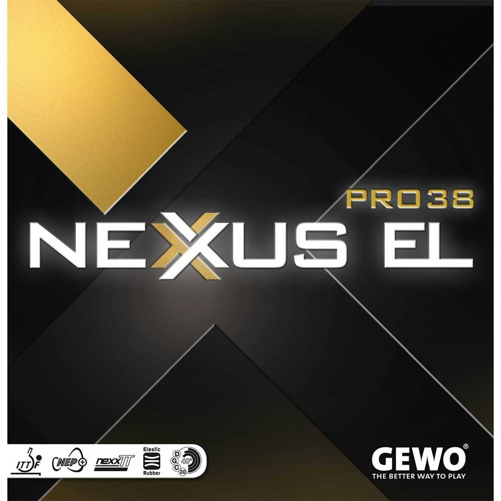 Накладка ракетки для настольного тенниса Gewo NEXXUS EL PRO 38 max красная  #1