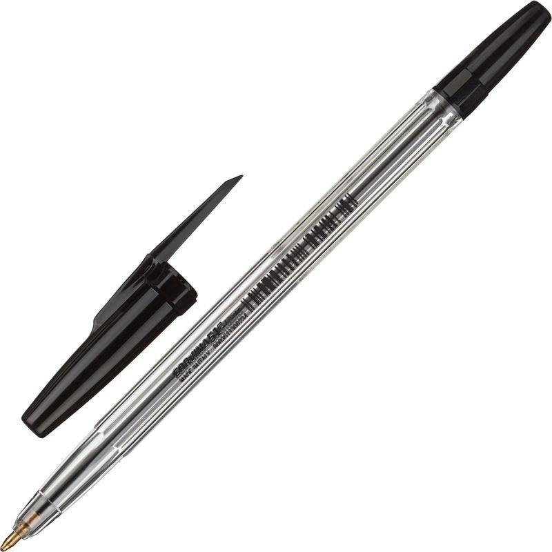 Ручка шариковая неавтоматическая Corvina 51 Classic черная (толщина линии 0.7 мм)  #1