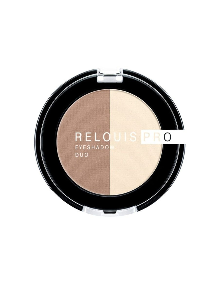 Тени для век RELOUIS PRO eyeshadow duo #1