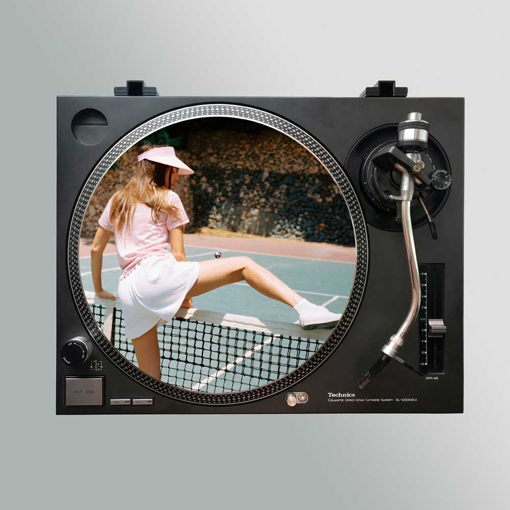 Слипмат Stereo Slipmats Tennis Player 2мм #1