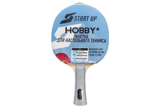 Ракетка для настольного тенниса Start Up Hobby 1Star (9867) #1