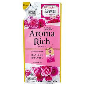 Lion Soflan Aroma Rich Catherine Кондиционер для белья с натуральными ароматическими маслами, 400 мл #1