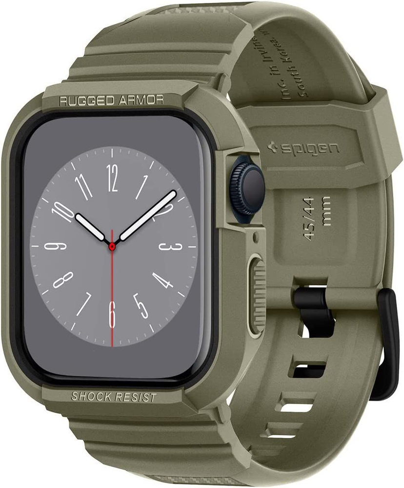 Ремешок Spigen Rugged Armor Pro для  Watch 4-8 / SE (44/45 MM) VINTAGE KHAKI #1