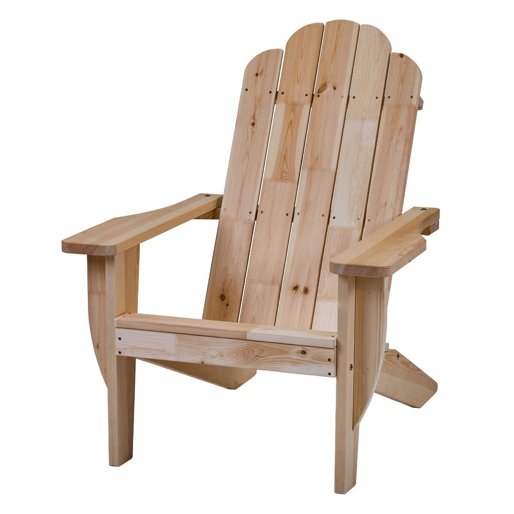 Кресло садовое РОЙЯЛ адирондак, деревянное #1