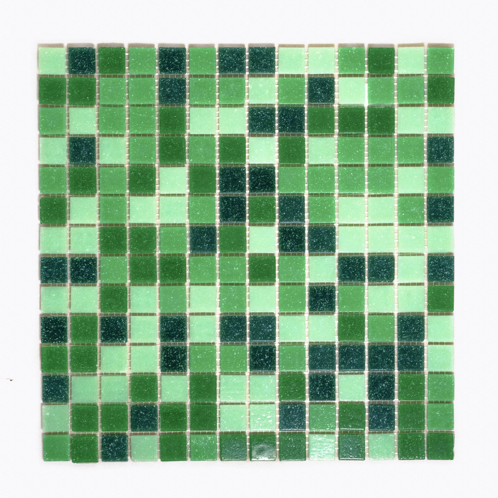 Плитка мозаика MIRO (серия Einsteinium №308), универсальная стеклянная плитка мозаика для ванной комнаты #1