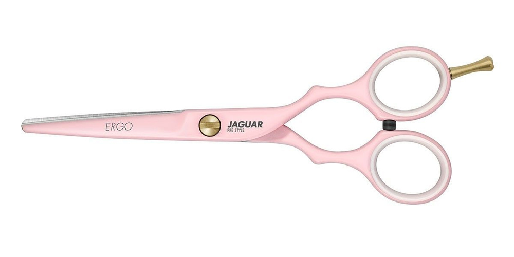 Парикмахерские ножницы JAGUAR Pre Style ERGO PINK прямые 5.5", розовые 82255-1  #1