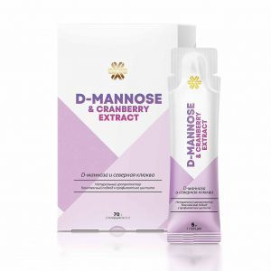 Д - манноза и Северная клюква/ D mannose & Cranberry extract, 14 порций по 5 г  #1