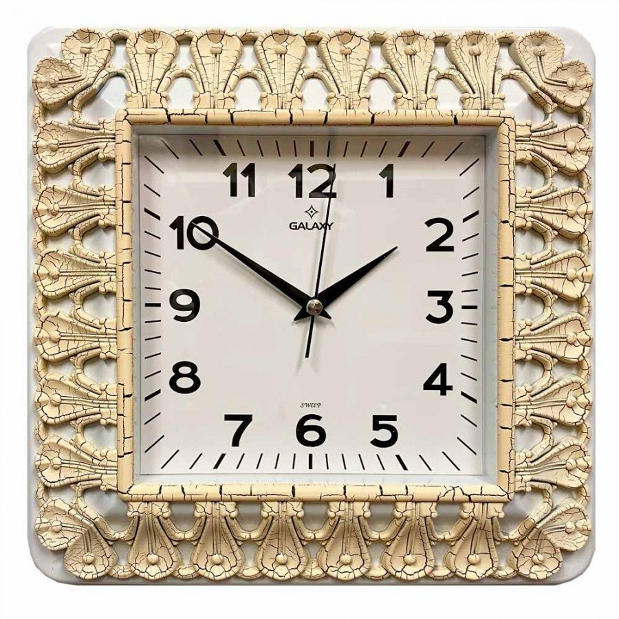 CASTITA Настенные часы "Квадратные, Бесшумный ход", 30 см х 30 см  #1