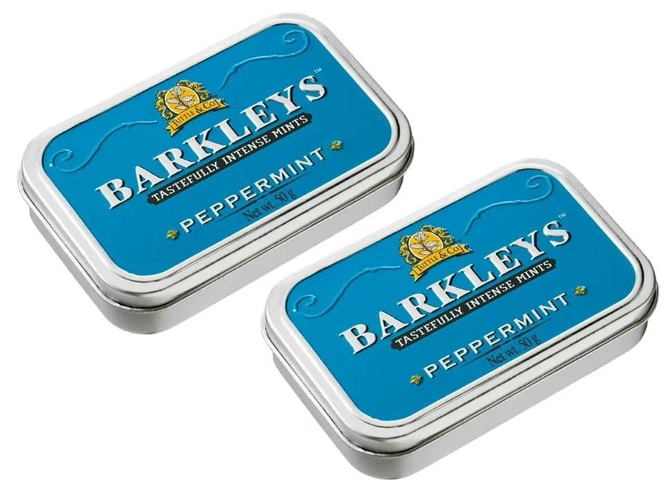 Леденцы BARKLEYS Mints PEPPERMINT Пеперминт 50г*2шт. #1