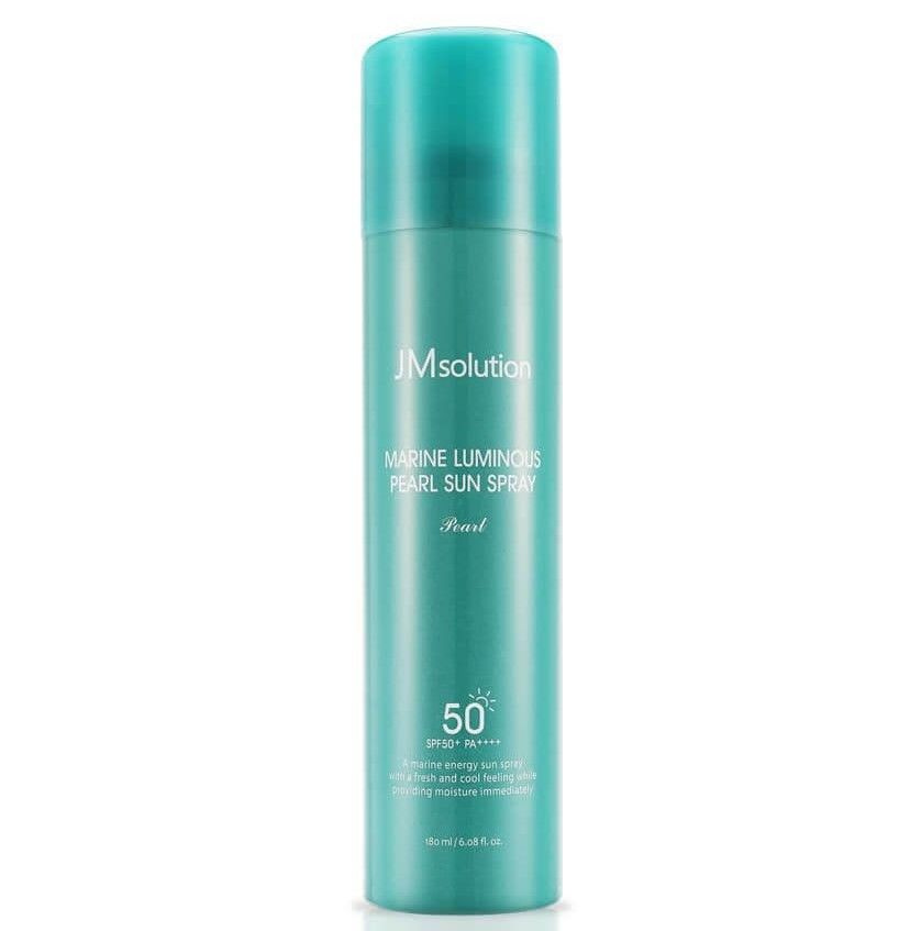 Солнцезащитный спрей для лица и тела JMsolution Marine Luminous Pearl Sun Spray SPF50+  #1