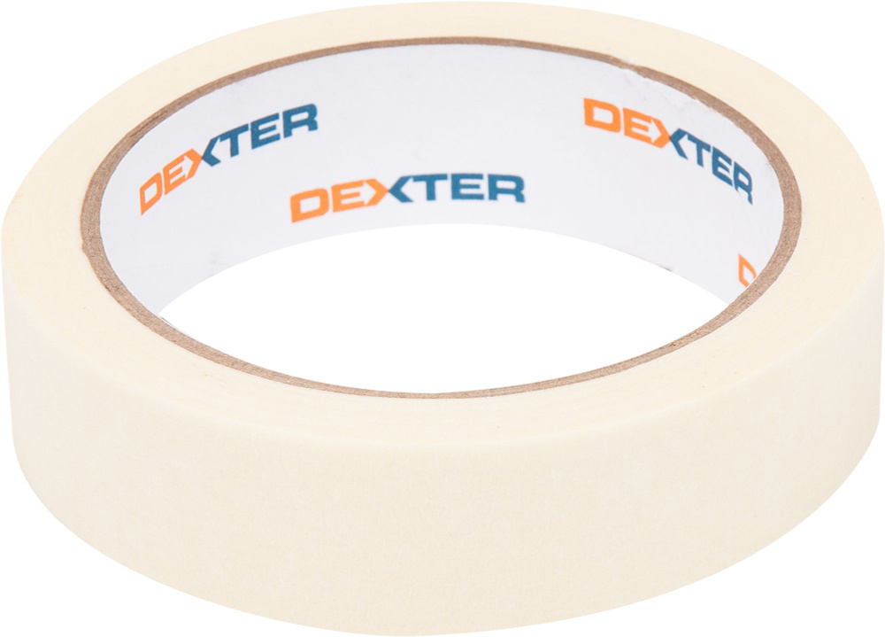 Лента малярная Dexter 25 мм x 25 м #1