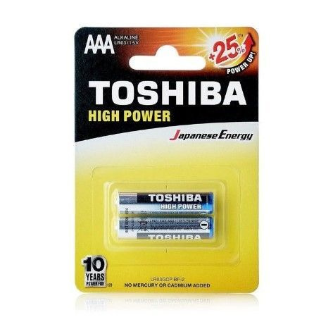 Батарейка TOSHIBA LR032SH "ААА" Блистер 2шт #1