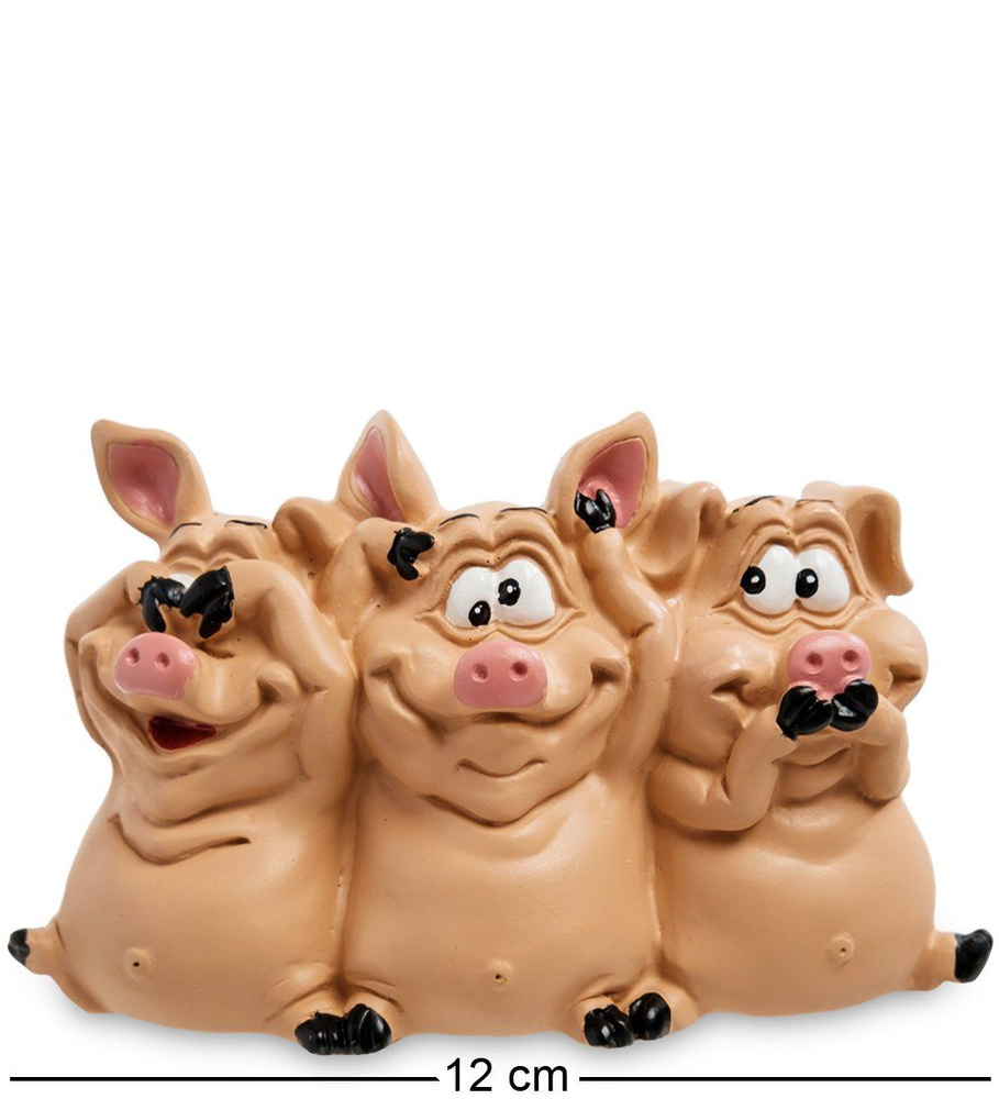 Статуэтка ''Трио мудрых свиней'' #1