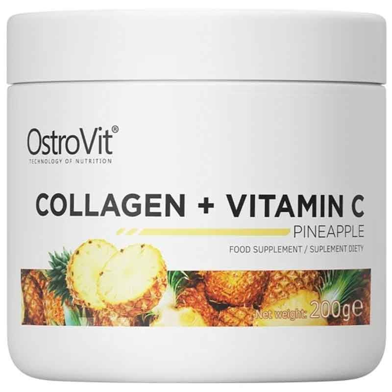 OstroVit Collagen + Vitamin C (200 гр.) Ананас #1