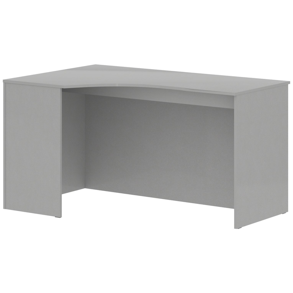 Угловой компьютерный стол SIMPLE SE-1400(L), левый угол, серый, 140х90х76 см  #1