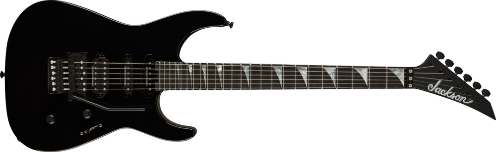 Jackson Электрогитара American Series Soloist SL3, Ebony Fingerboard, Gloss Black 6-струнная, корпус #1