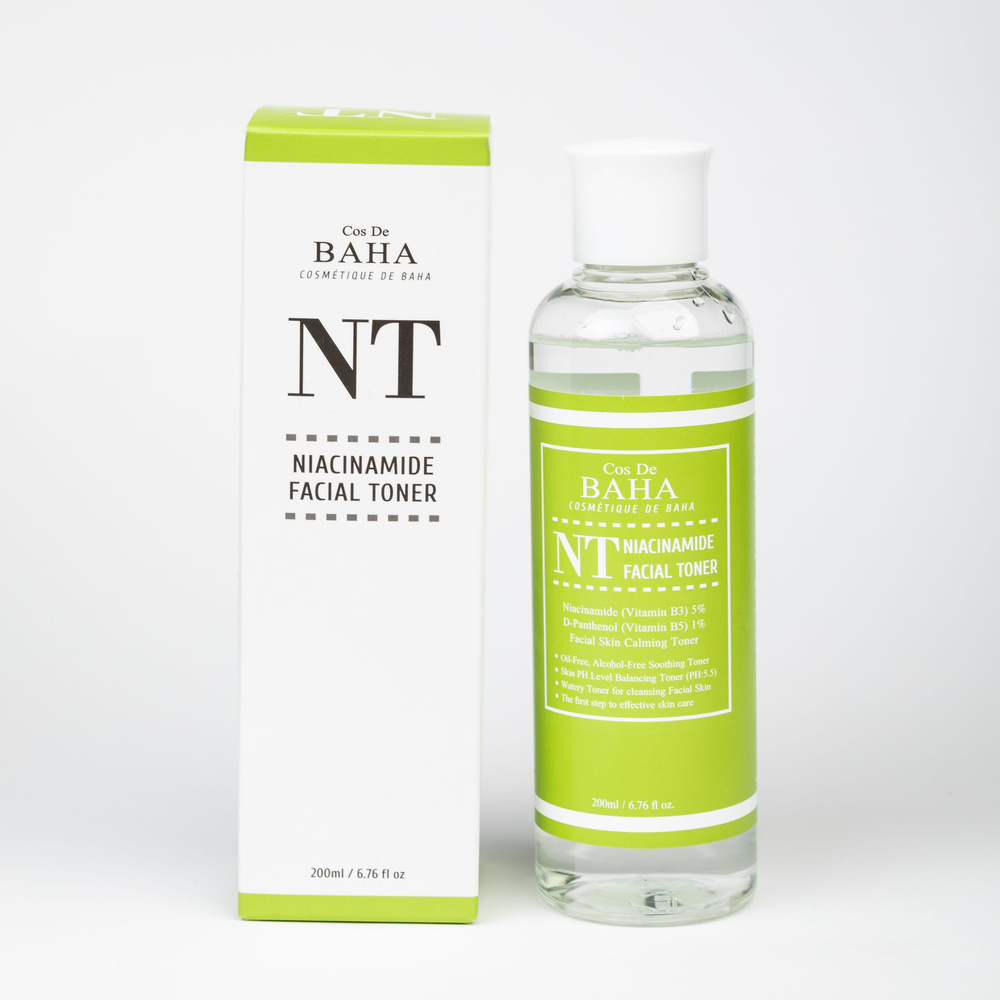 Тонер для проблемной кожи с ниацинамидом Cos De Baha Nt Niacinamide Toner, 200 мл  #1