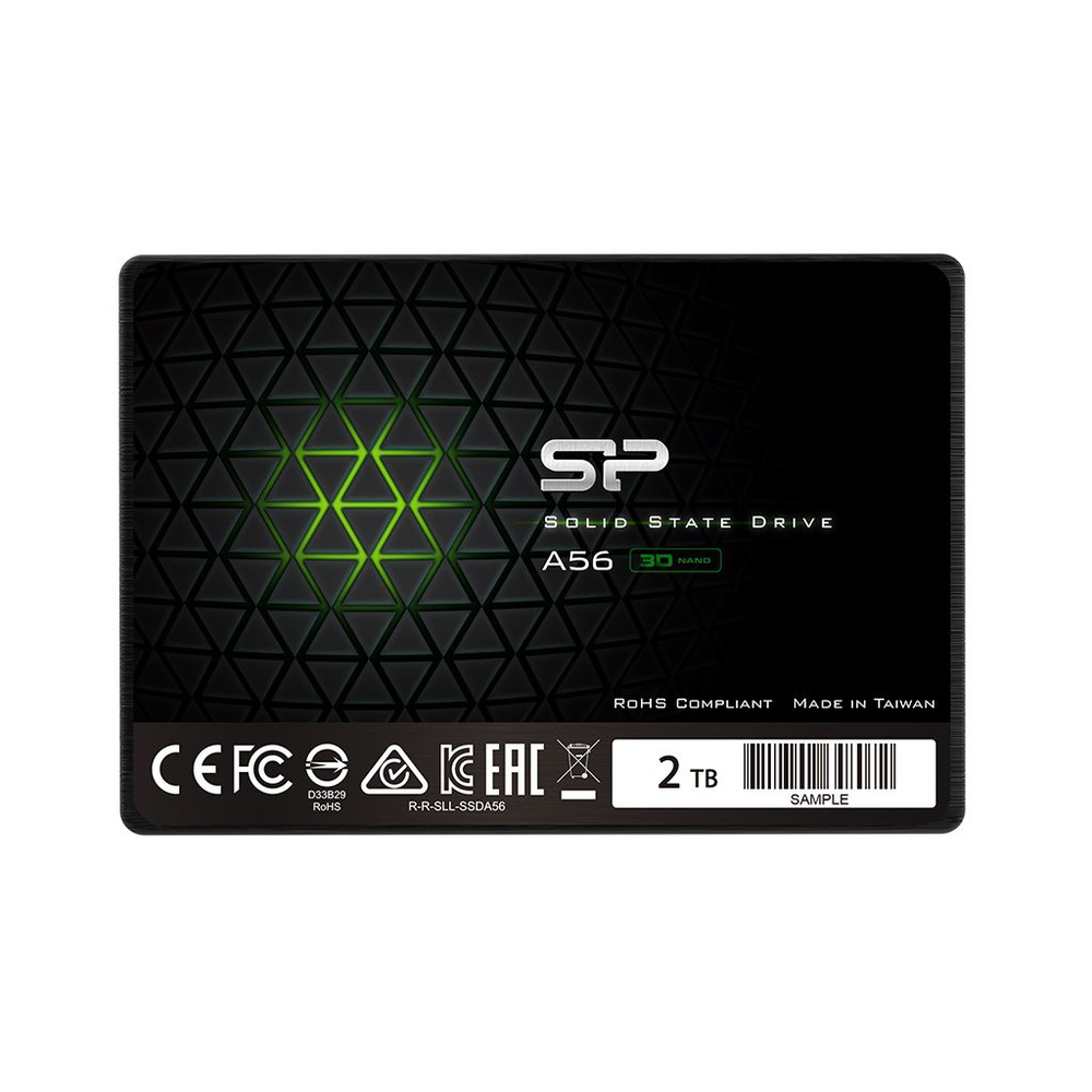 Silicon Power 2 ТБ Внутренний SSD-диск Ace A56 2.5" SATA3 6.0 Гбит/с (SP002TBSS3A56A25)  #1