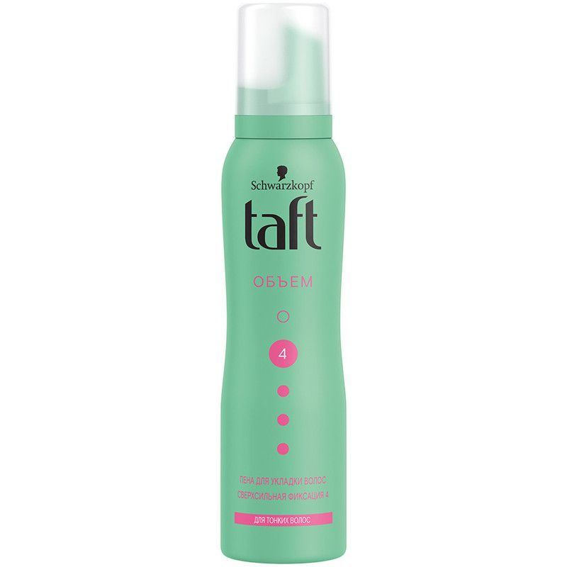 Пенка для волос Taft Воздушный объем сверхсильная фиксация для тонких волос, 150мл  #1