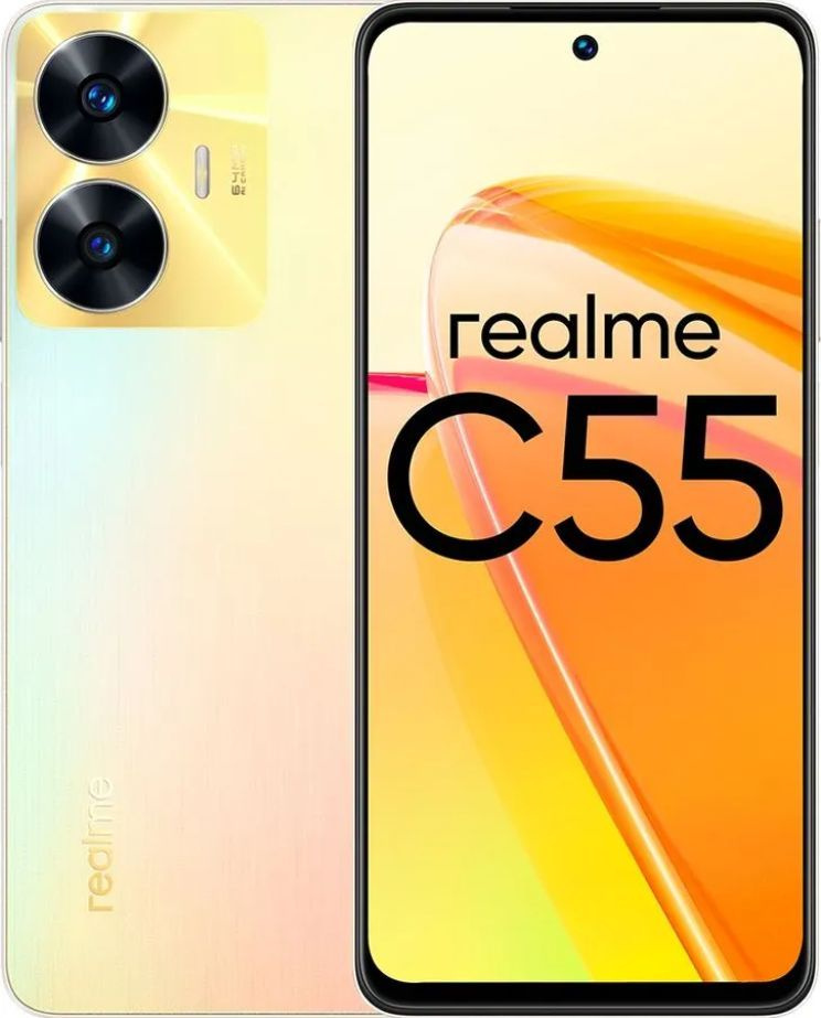 realme Смартфон Realme C55 256 ГБ, перламутровый, белый #1