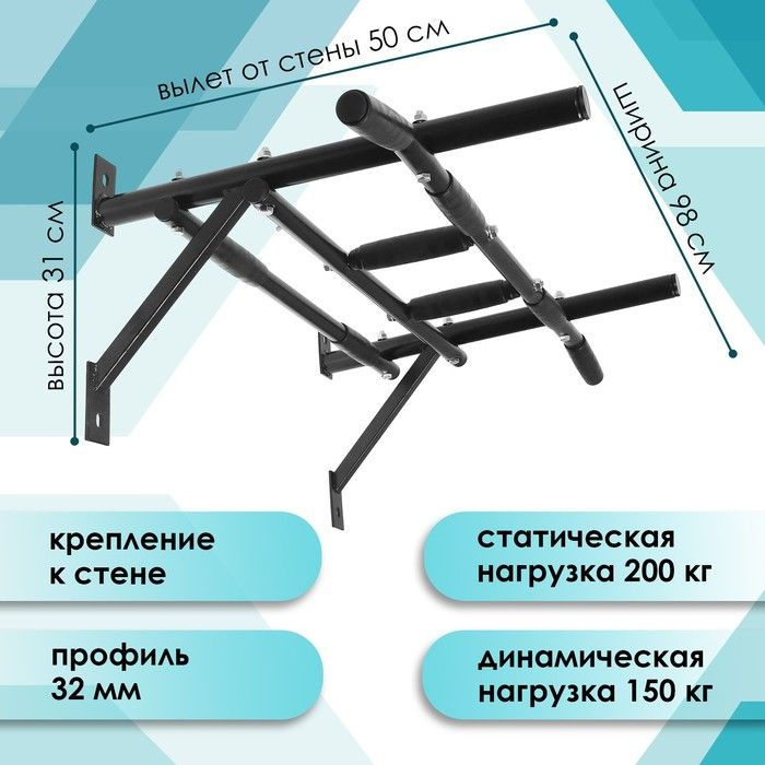 Absolute champion Турник, максимальный вес пользователя: 150 кг #1