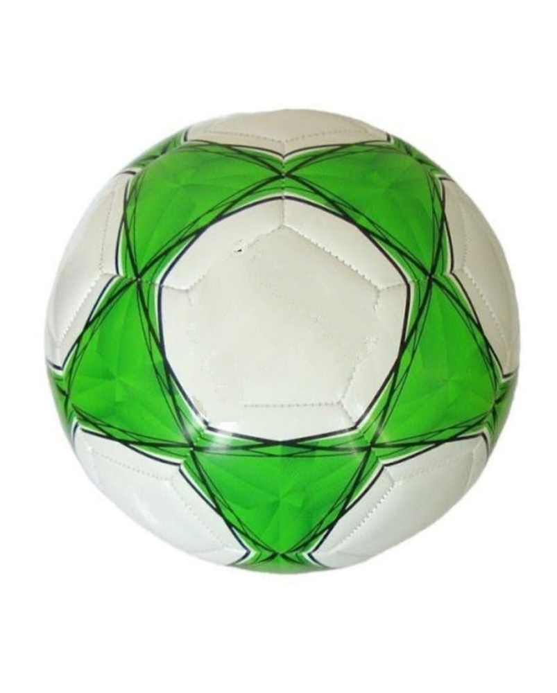 Футбольный мяч Мяч для футбола, 5 размер, зеленый, черный  #1