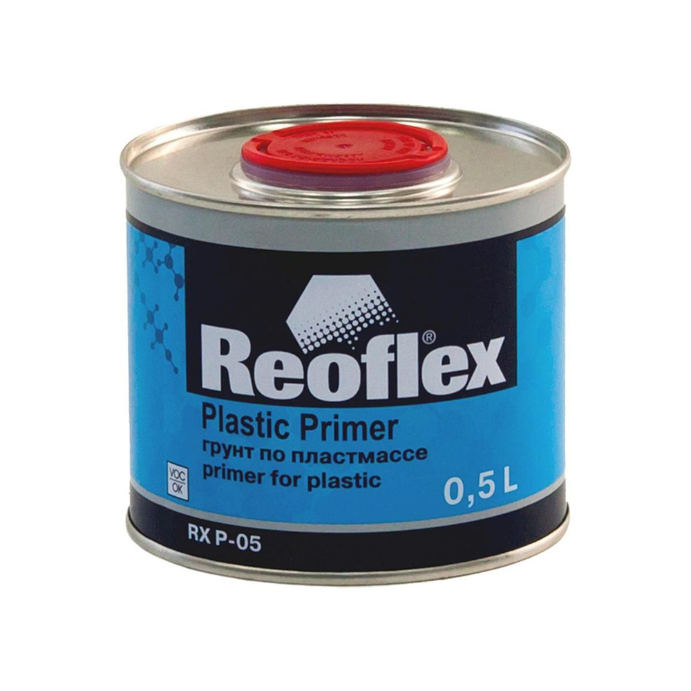 Грунт по пластику автомобильный Reoflex RX P-05 Plastic Primer прозрачный 0,5 л.  #1