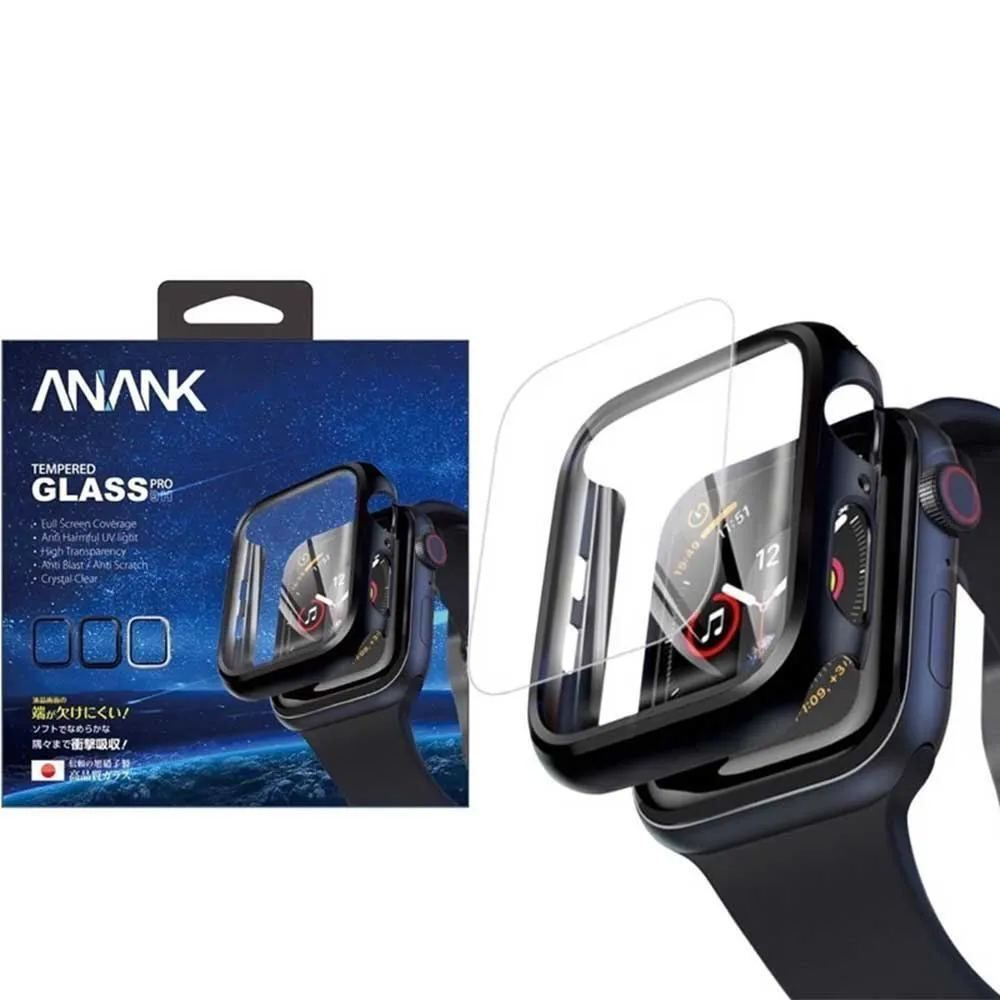 Защитное стекло (бампер) для Apple Watch Ultra 49 mm ANANK Screen Guard / Черный  #1