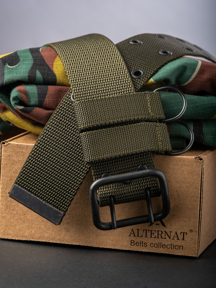 Ремень мужской ALTERNAT/ Мужской текстильный ремень/ Ремень стропа ...