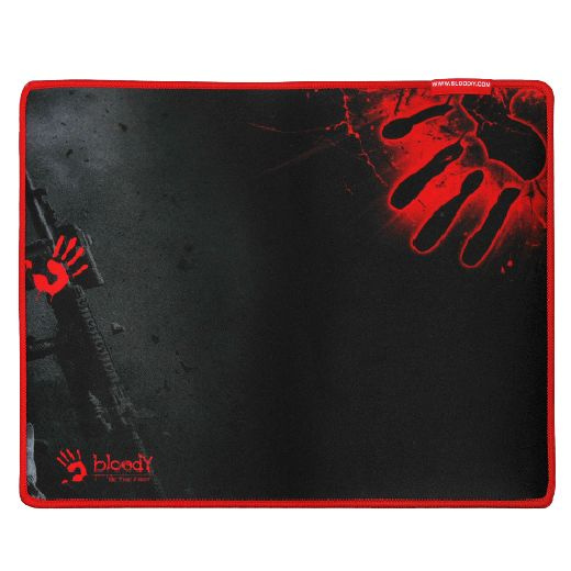 Bloody Коврик для мыши Коврик игровой Bloody B-081S 350X280X2mm BLACK-RED, черный  #1