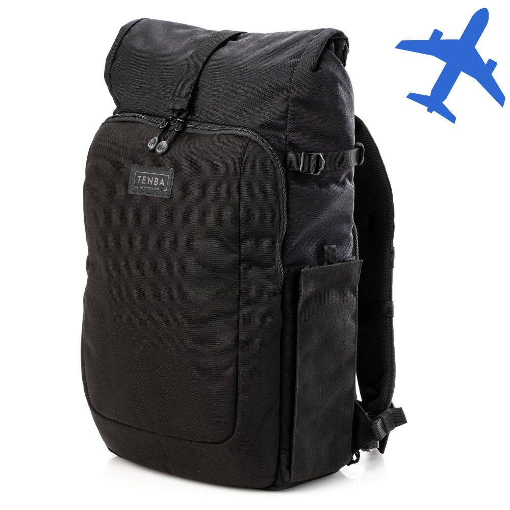 Рюкзак 16 литров с отделением для фотоаппарата и ноутбука Tenba Fulton v2 16L Backpack Black (637-736) #1