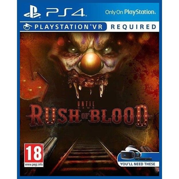 Игра Until Dawn: Rush of Blood (только для PS VR) (PS4/VR, русская версия) #1