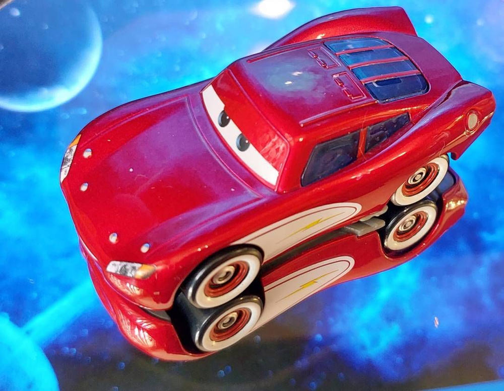 Литая коллекционная металлическая машинка из мультфильма "Тачки" (Cars) Феррари  #1