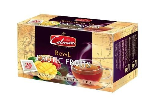 CELMAR Чай Black tea and exotic fruits 20 пакетиков , 1 шт. #1