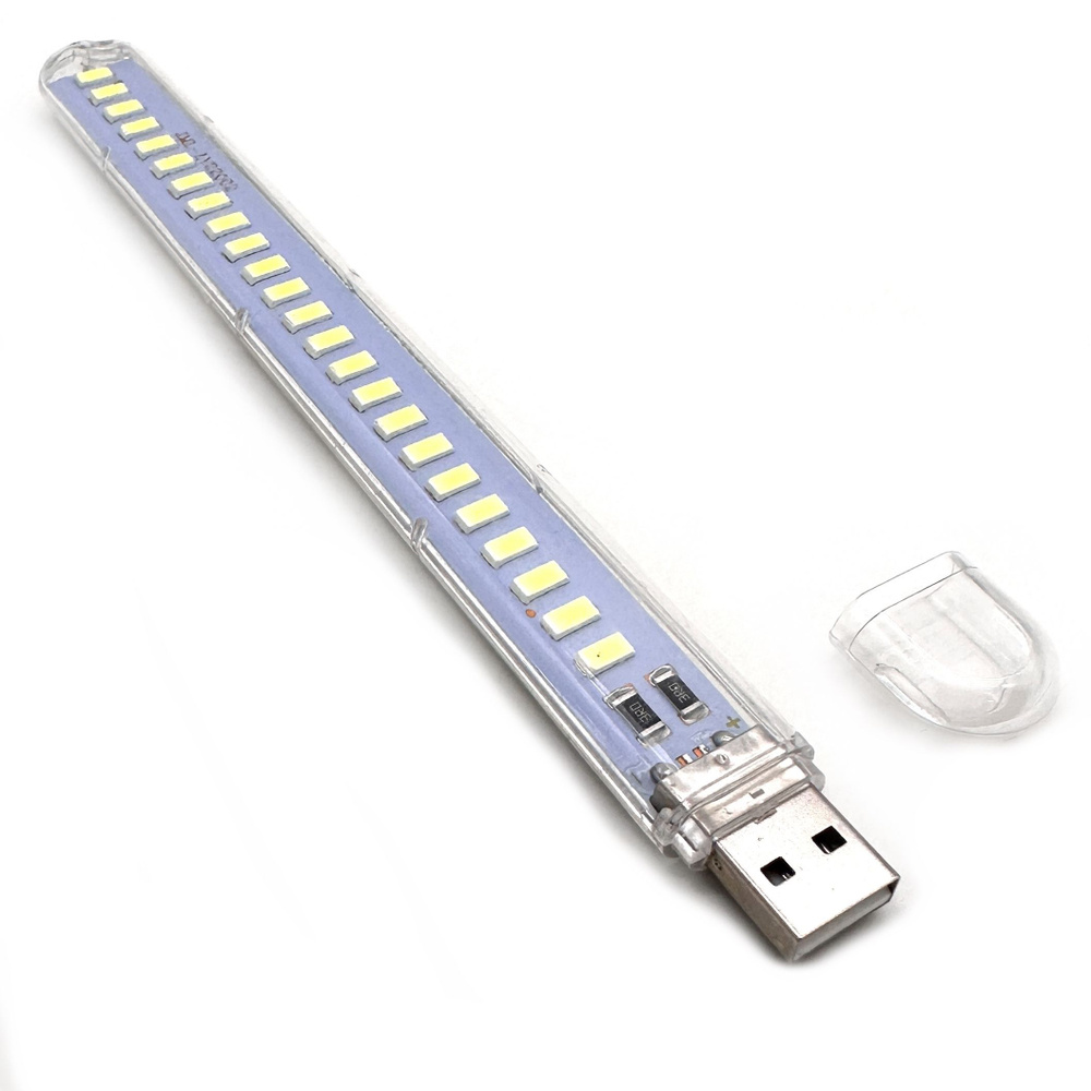 Светодиодный USB светильник, ночник - флешка, 24 Led, 5В 12Вт, 180мм  #1