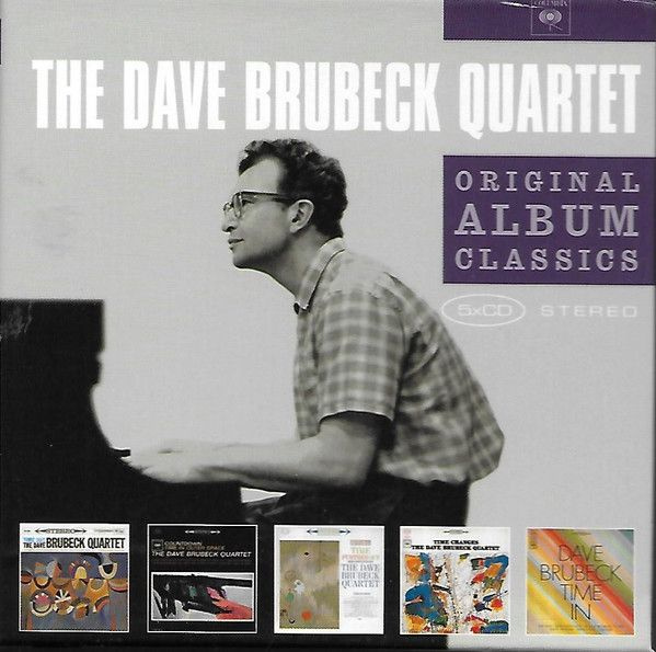 Аудио CD The Dave Brubeck Quartet. Original Album Classics (5CD, Box Set, Album, Stereo, Compilation #1