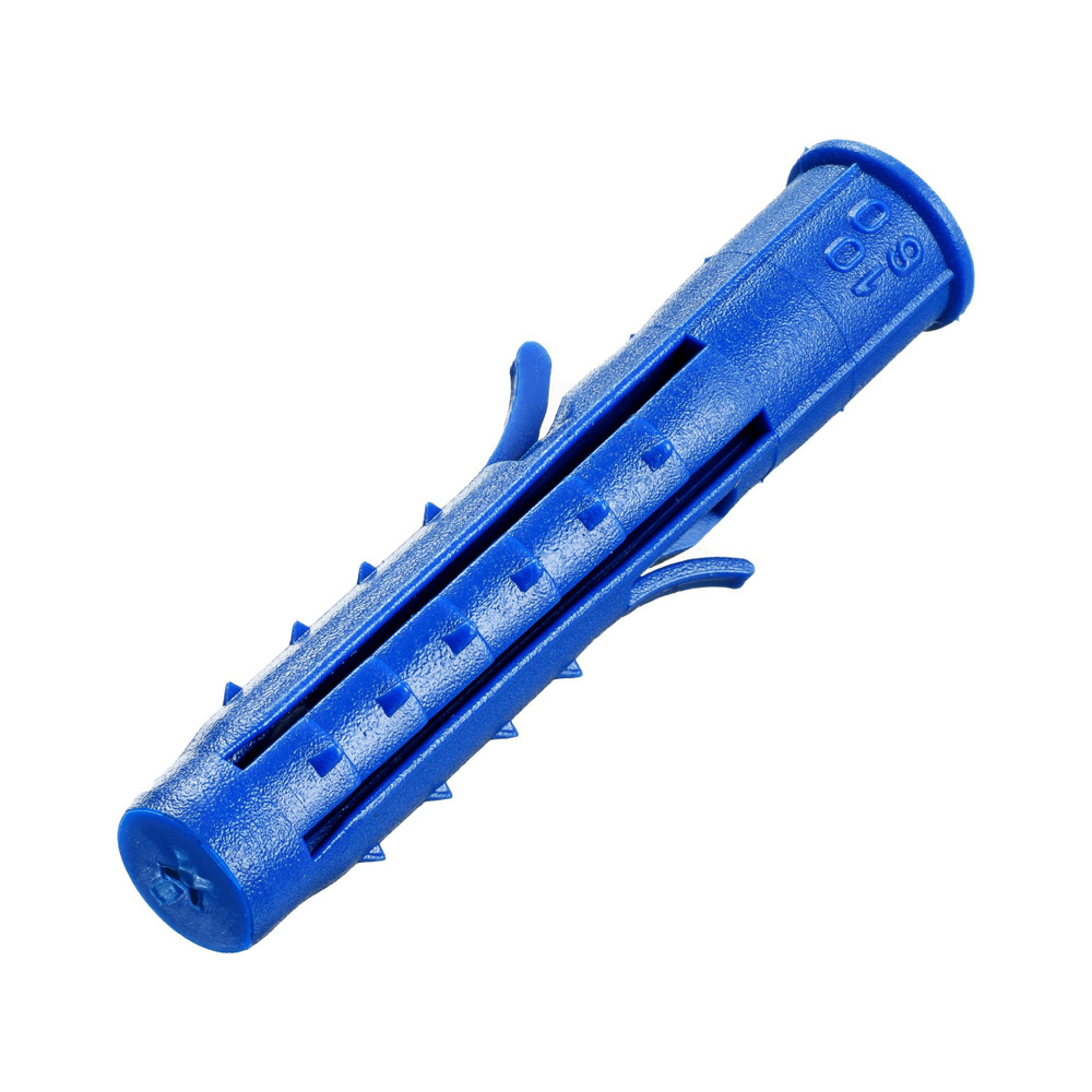 Дюбель распорный Чапай 10х60 шипы+усы (синие) (250 шт) - пакет накл. Tech-Krep  #1