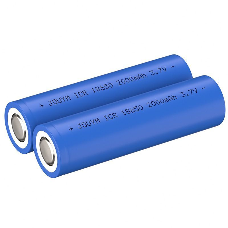 JOUYM Аккумуляторная батарейка 18650, 3,7 В, 2000 мАч, 2 шт #1