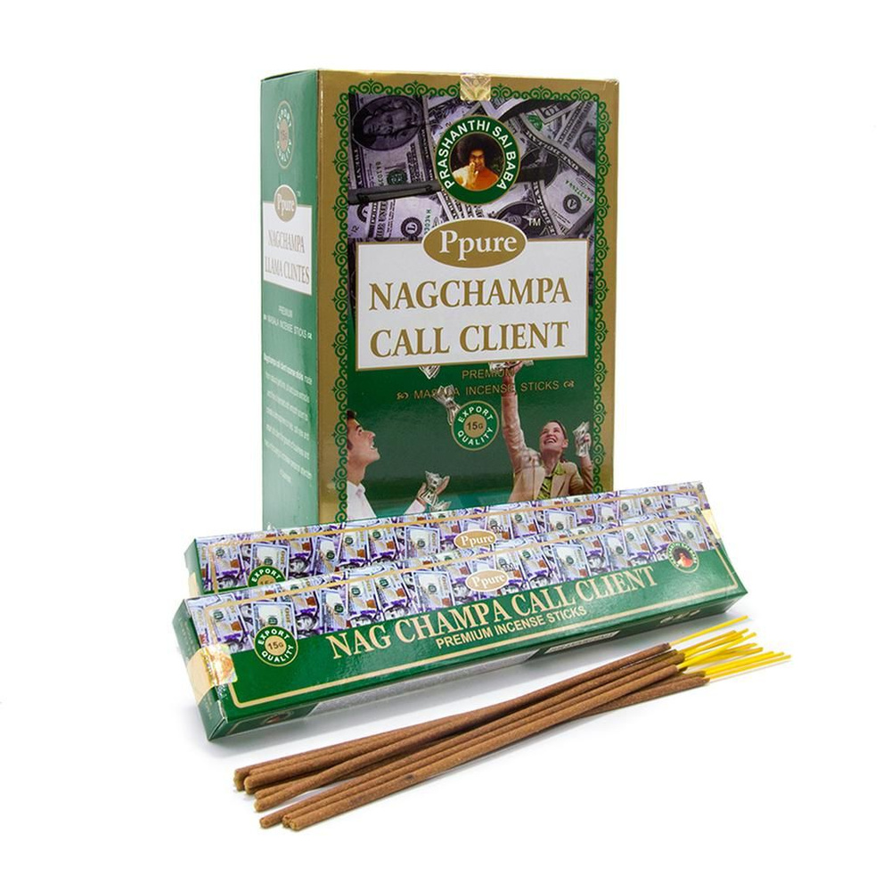 Благовония Ppure NAG CHAMPA Call Client 15 г #1