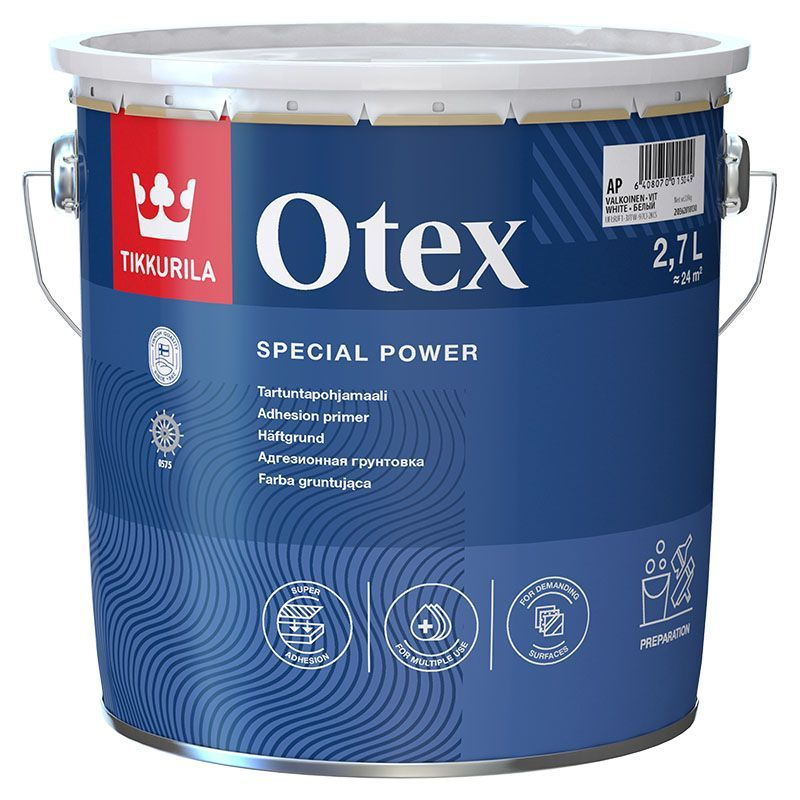 Tikkurila Otex/Тиккурила Отекс, 2.7л, База С(Прозрачная),алкидная грунтовка.  #1