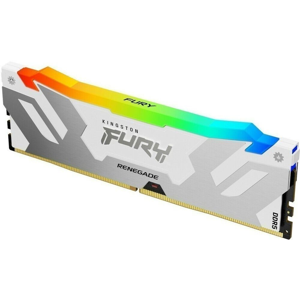 Kingston Fury Оперативная память Renegade White RGB DDR5 6000 МГц 1x16 ГБ (KF560C32RWA-16)  #1