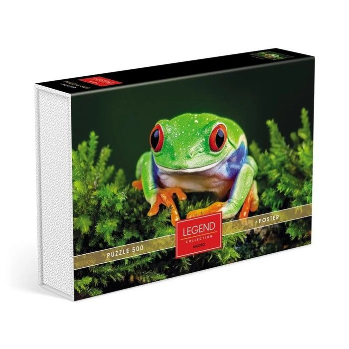Пазлы Царевна Лягушка в подарочной коробке, 500 элементов + постер  #1