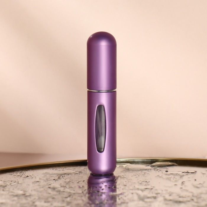 Атомайзер для парфюма, с распылителем, 5 мл, цвет МИКС, 2 штуки  #1