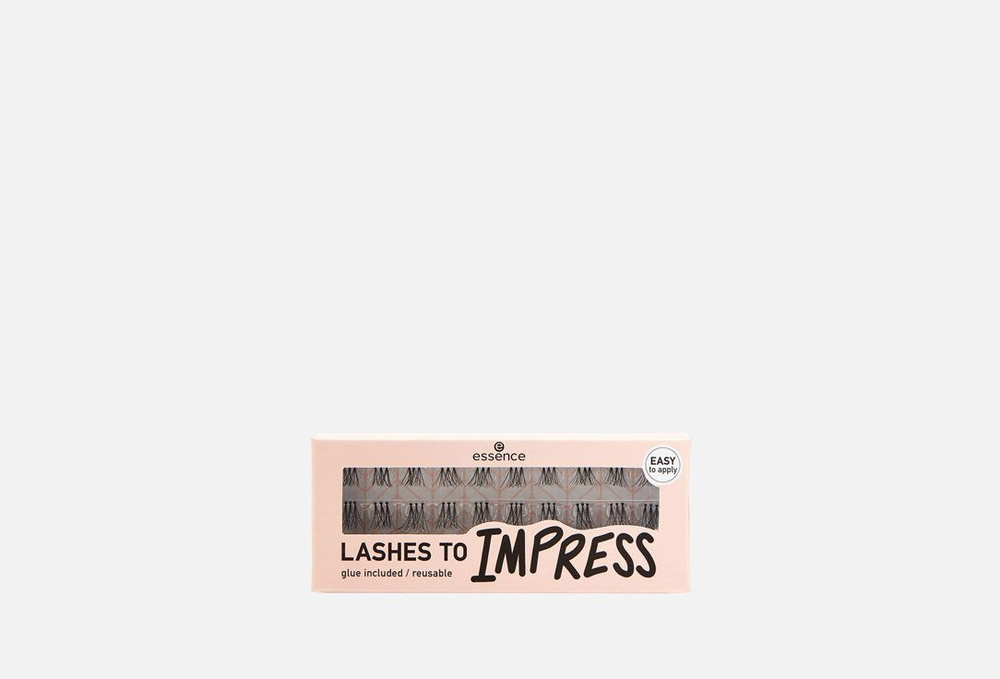 Накладные ресницы / Essence, LASHES TO IMPRESS 07 / 1мл #1