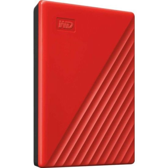 Western Digital 2 ТБ Внешний жесткий диск (WDBYVG0020BRD-WESN), красный #1