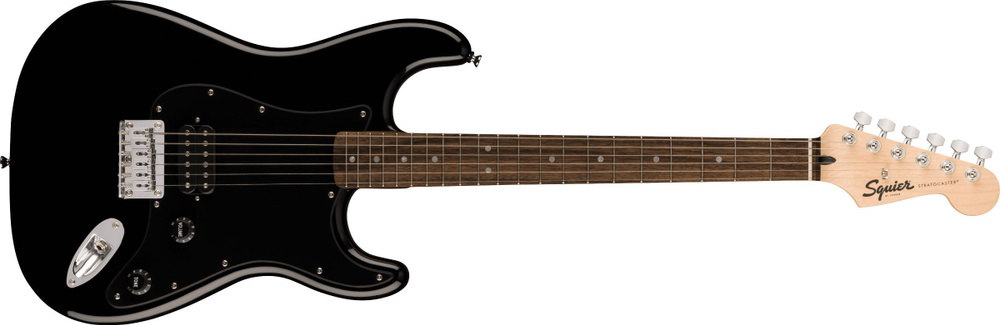 Squier by Fender Электрогитара Sonic Stratocaster HT H, Black 6-струнная, корпус Тополь 4/4  #1