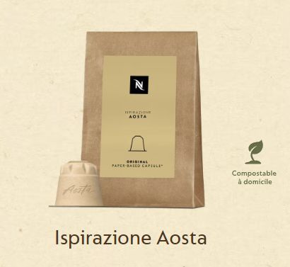 Кофе в капсулах Nespresso Ispirazione Aosta для ориджинал, 10 капсул #1